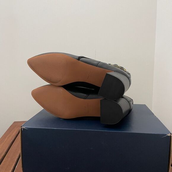 Cole Haan Ettie Buckled Leather Booties Women Size 10.5 - Picture 6 of 9